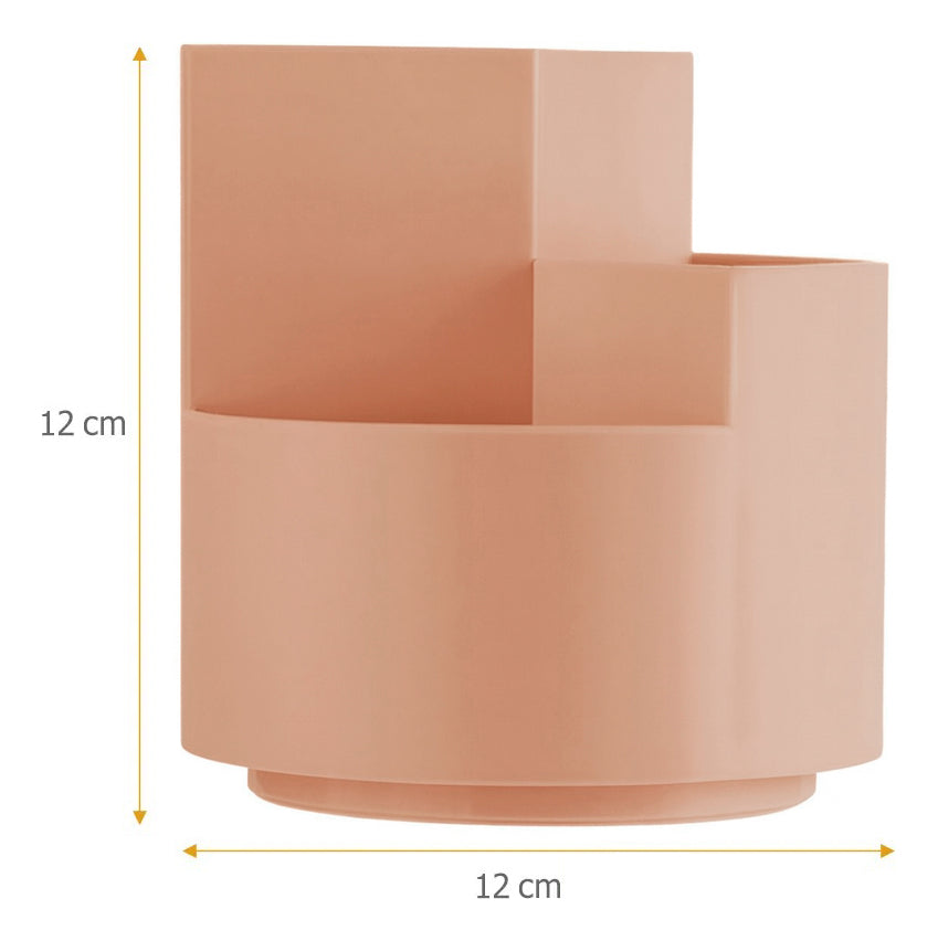 Porta Lapices Giratorio Organizador De Escritorio Maquillaje