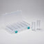 Caja Organizadora Con 28 Frascos Enroscables Mostacillas