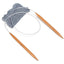 Palillos Circulares Para Tejer 80cm 18 Pares Y Accesorios