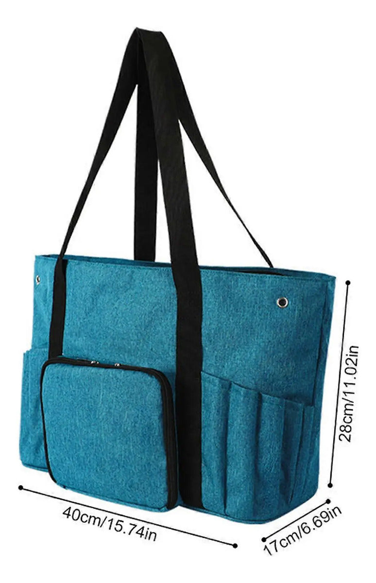 Bolso Organizador Para Tejido Y Crochet Porta Ovillos
