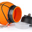 Botella De Silicona Plegable 500ml Forma Pelota Basquetbol