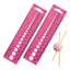 Set 2 Regla Medidora De Palillos Para Tejer Y Crochet