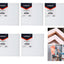 Set 5 Bastidores Para Pintar Lienzo De Tela 30x30cm Algodon