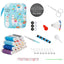 Kit De Costura Estuche Con Diseños 86 Pzs