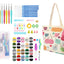 Set Tejido Crochet Accesorios Y Lanas + Tote Bag 79 Piezas