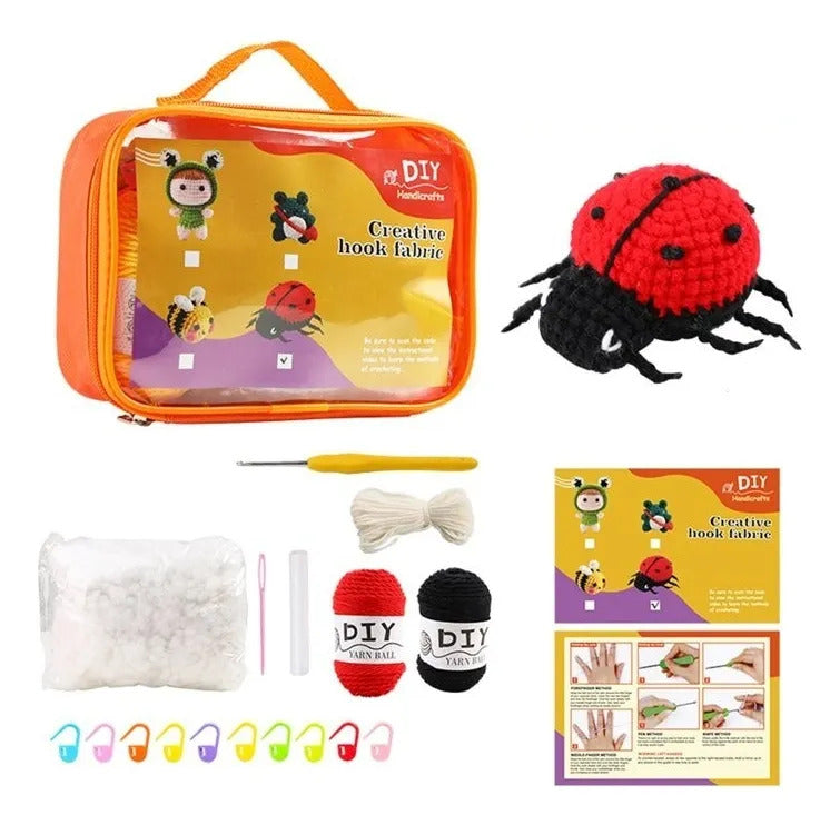 Kit Crochet Amigurumi Diy Paso A Paso Para Principiantes
