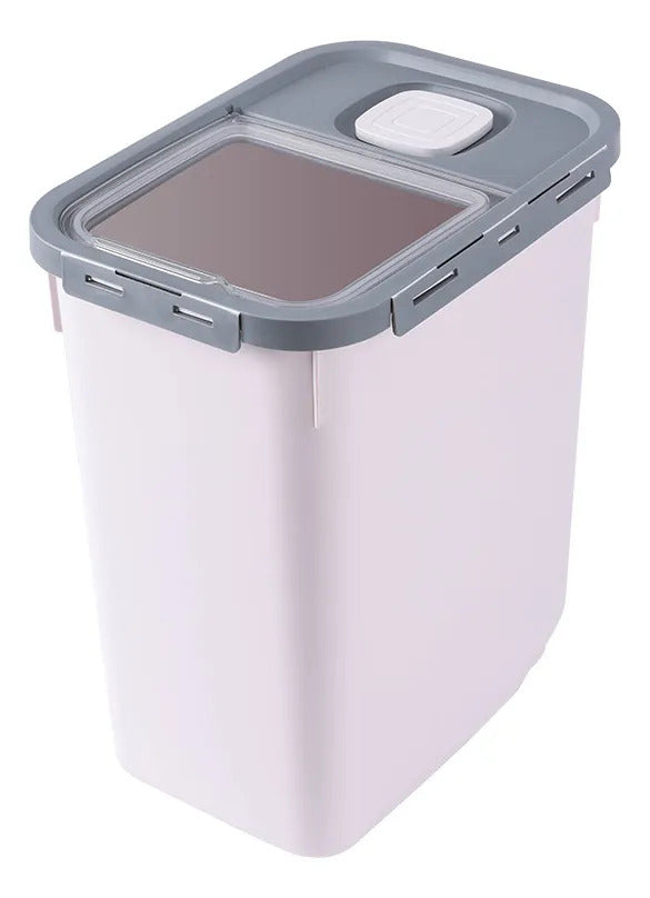 Contenedor Hermetico Y Pala Para Comida Perros Gatos 10kg