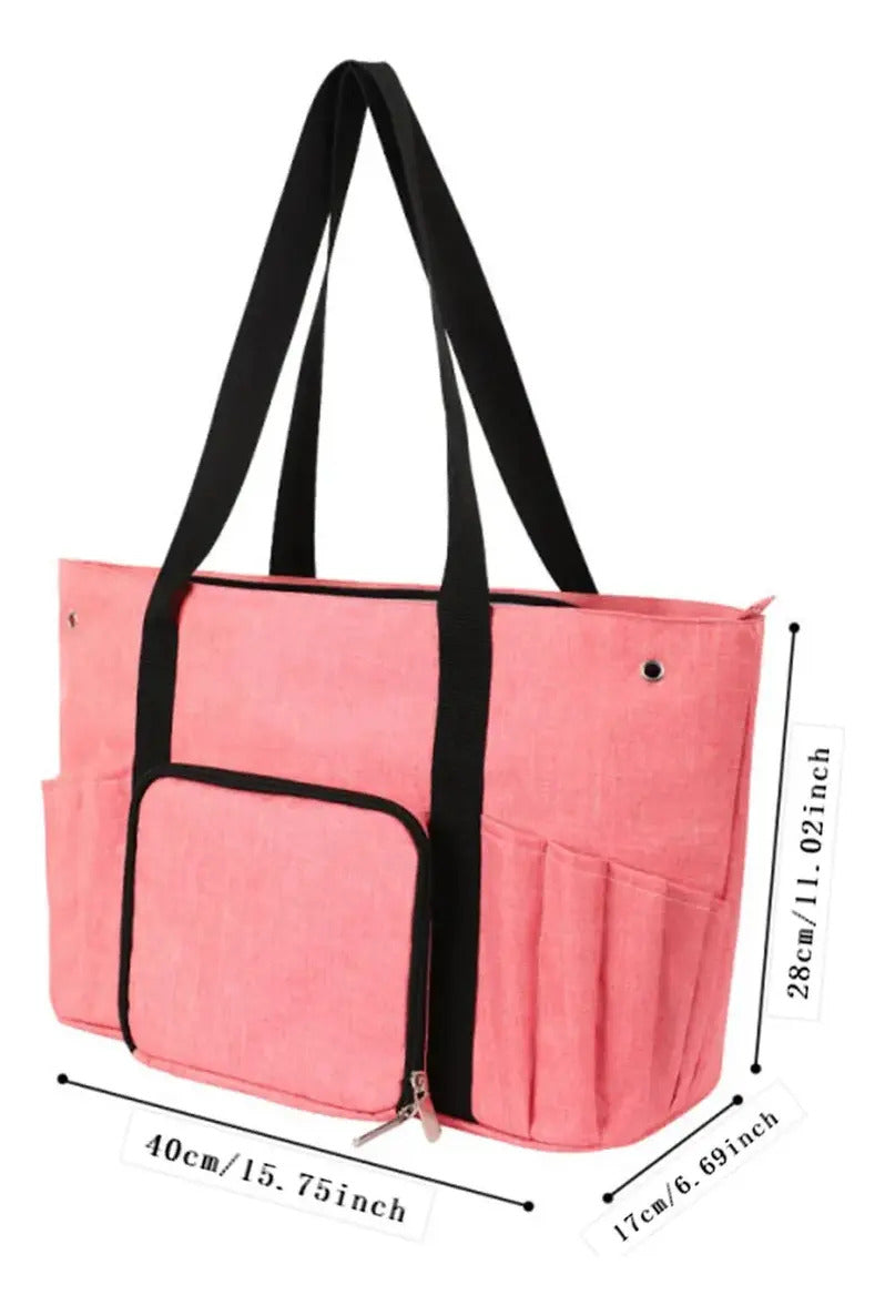 Bolso Organizador Para Tejido Y Crochet Porta Ovillos