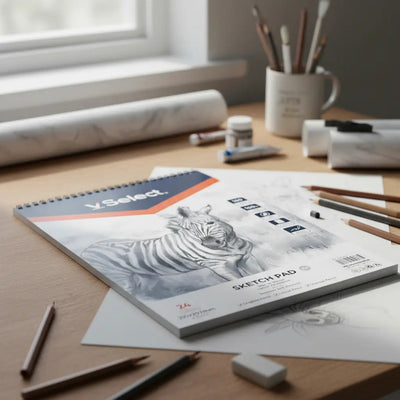Block De Dibujo A4 160g 24 Hojas Papel Sketch