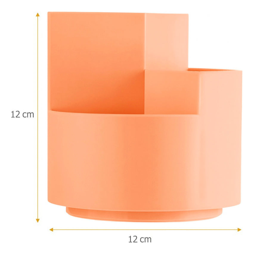 Porta Lapices Giratorio Organizador De Escritorio Maquillaje