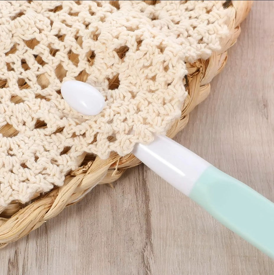 Set De 5 Crochet De Plastico XL Jumbo 8 A 20mm