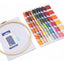 Kit Bordado Completo 60 Hilos, Bastidor, Tela Y Agujas