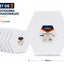 Set 5 Bastidores Hexagonales 20cm Para Pintura Canvas 280g
