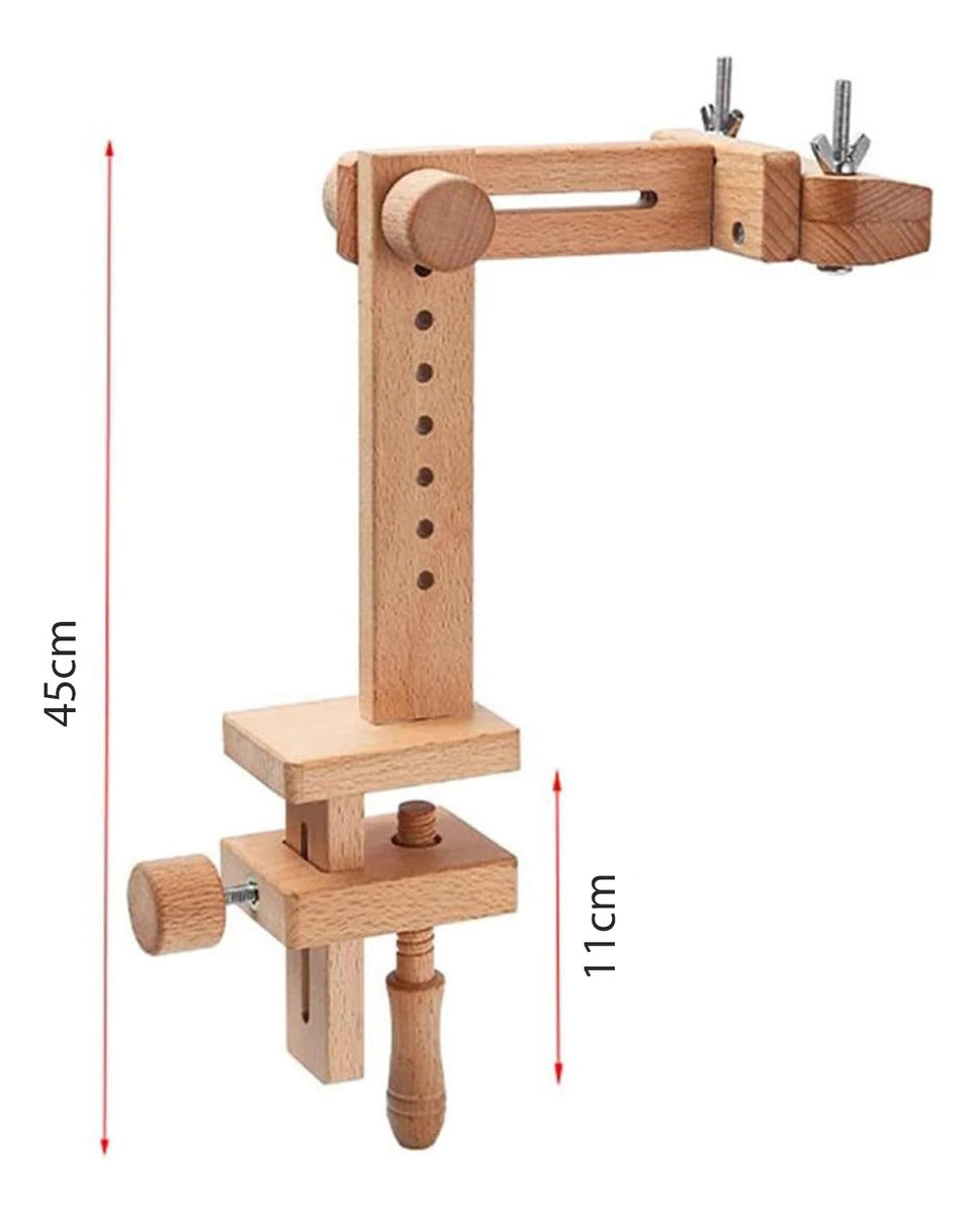 Soporte De Madera Ajustable Para Bastidor De Bordado
