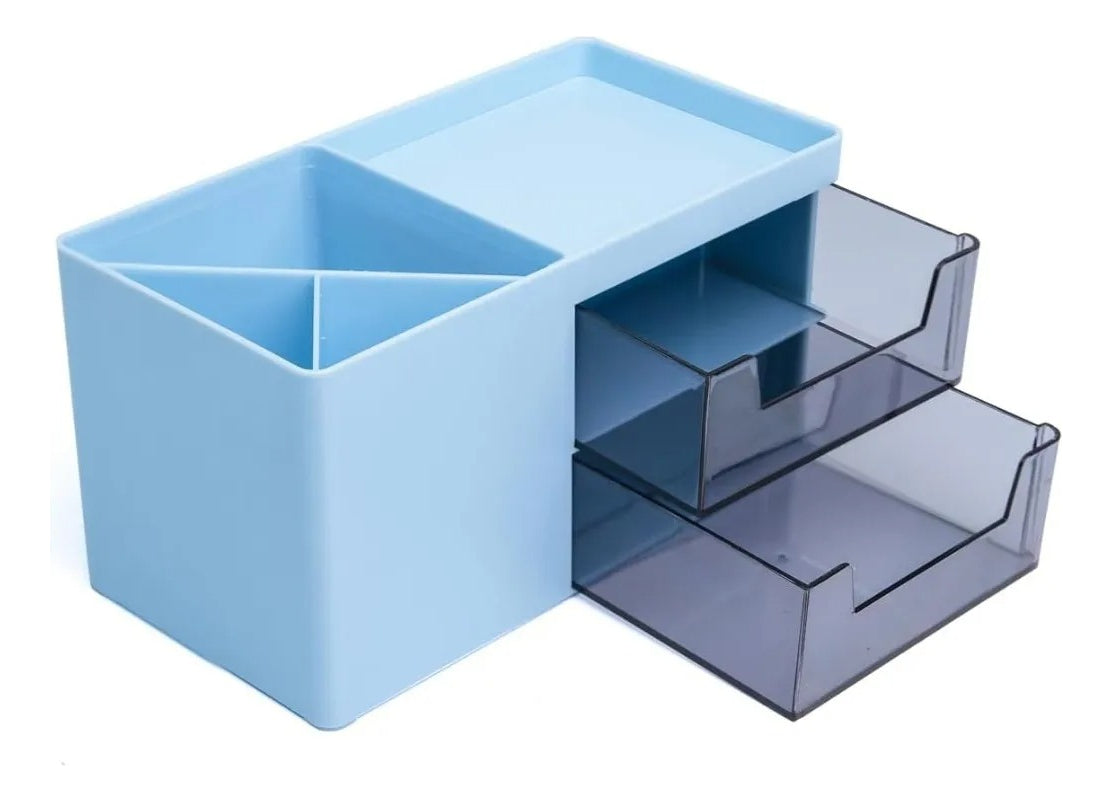 Organizador De Escritorio Con Cajones Y Compartimentos