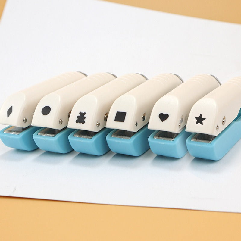 Set Perforadoras Con Formas Para Papel Cartulina Kamei