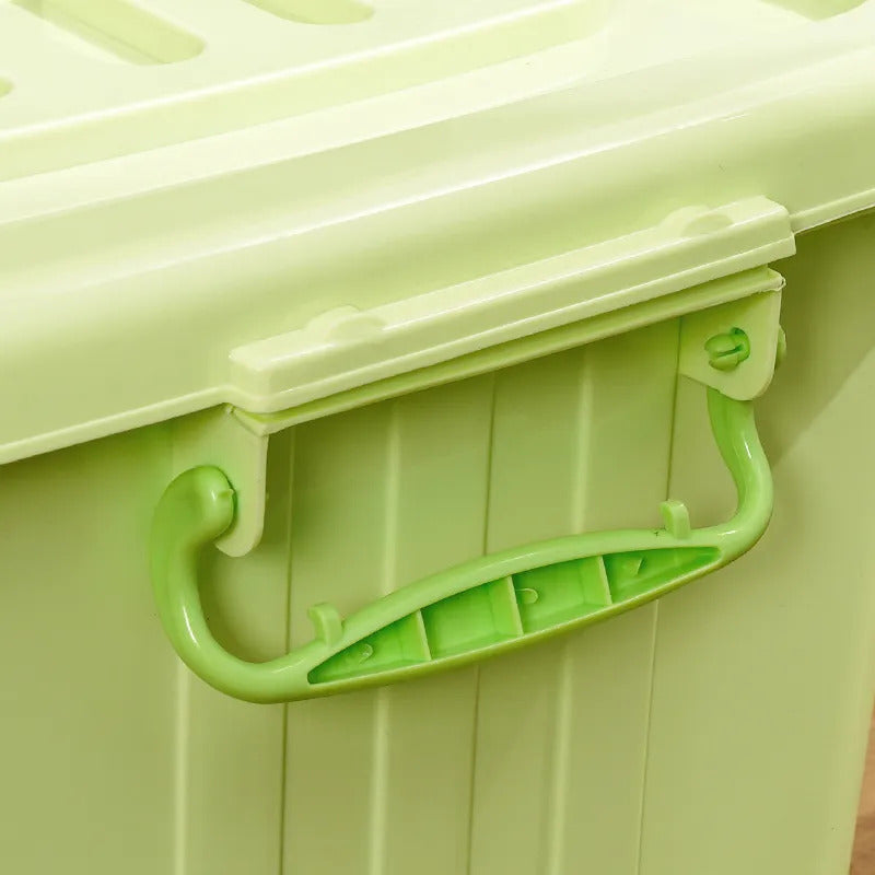 Caja Organizadora De Plastico 30 Litros Con Tapa Multiuso