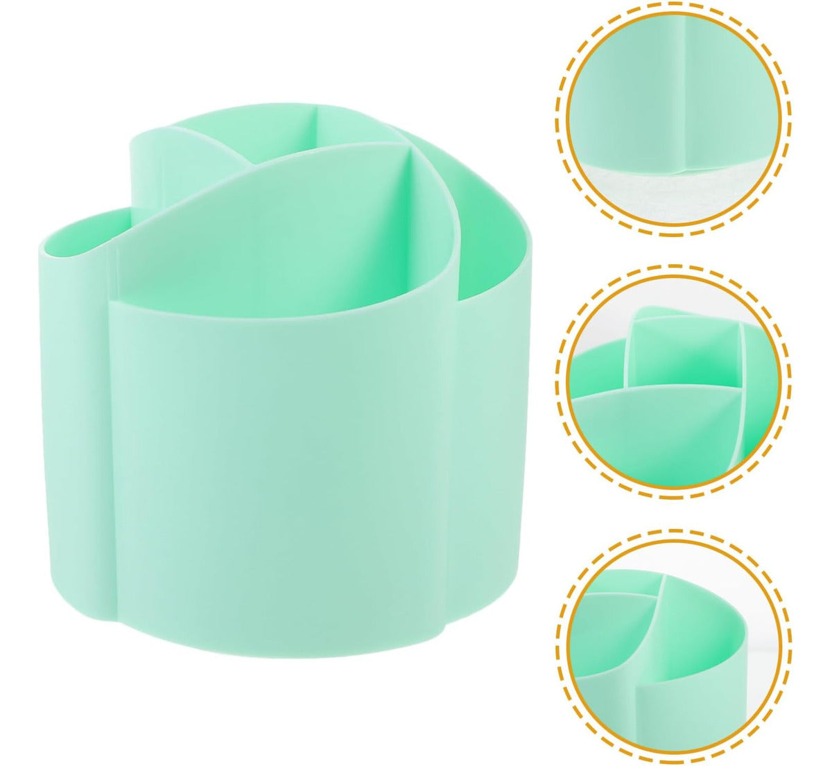 Porta Lapices Giratorio Organizador Para Lapices Escritorio