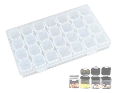Caja Organizadora Diamond Painting Diy 28 Compartimentos