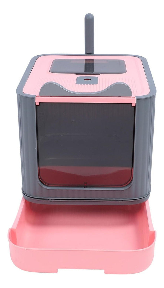 Arenero Cerrado Desmontable Para Gato Con Pala