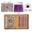 Set Palillos Circulares Intercambiables Para Tejer Y Estuche