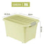 Caja Organizadora Plástica 70 Litros Con Tapa Multiuso