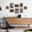 Set De 8 Marcos Madera Para Fotos Decoración 3 Tamaños