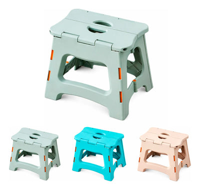 Piso Plegable Plastico Piso Escalera Taburete Banquito