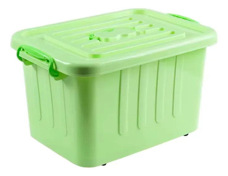 Caja Organizadora De Plastico 20 Litros Con Tapa Multiuso