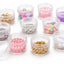 Pack 12 Frascos Organizadores Transparentes 30ml Mostacillas