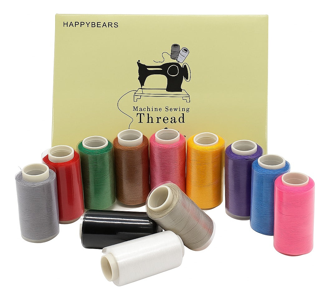 Set 12 Hilos De Colores Para Coser Costura Manualidades