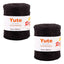Pack 2 Cordon Yute Negro Reginella 3mm 210 Metros Total