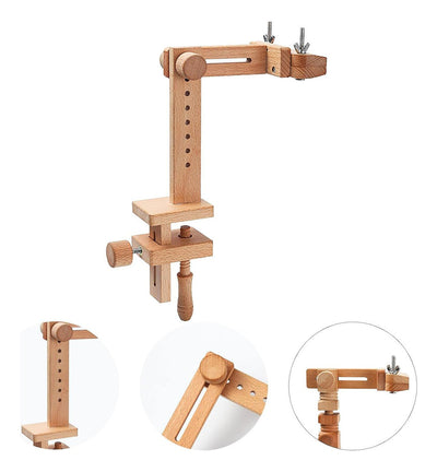 Soporte De Madera Ajustable Para Bastidor De Bordado