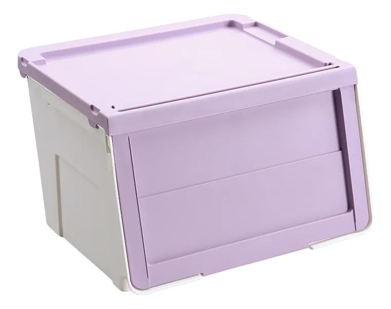 Caja Organizadora Apilable Con Tapa Frontal Abatible 0540
