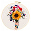 Set 3 Kit De Bordado Para Principiantes Diseño Flores