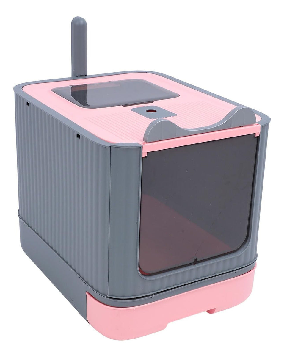 Arenero Cerrado Desmontable Para Gato Con Pala