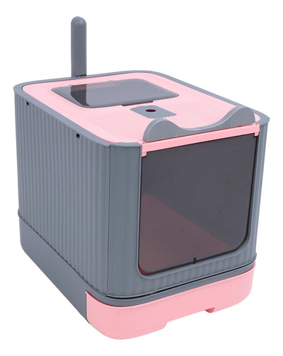 Arenero Cerrado Desmontable Para Gato Con Pala
