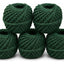 Pack De 5 Ovillos De Yute De Colores 2mm 50gr Por Ovillo