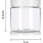 Pack De 12 Frascos De Plástico Con Tapa Rosca Blanca 170ml