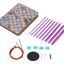 Set Palillos Circulares Intercambiables Para Tejer Y Estuche