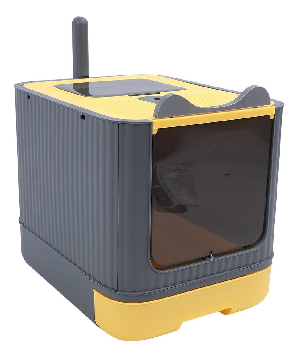 Arenero Cerrado Desmontable Para Gato Con Pala