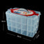 Caja Organizadora 3 Niveles Con Asa Y 30 Compartimentos