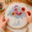 Set 3 Kit De Bordado Para Principiantes Diseño Flores