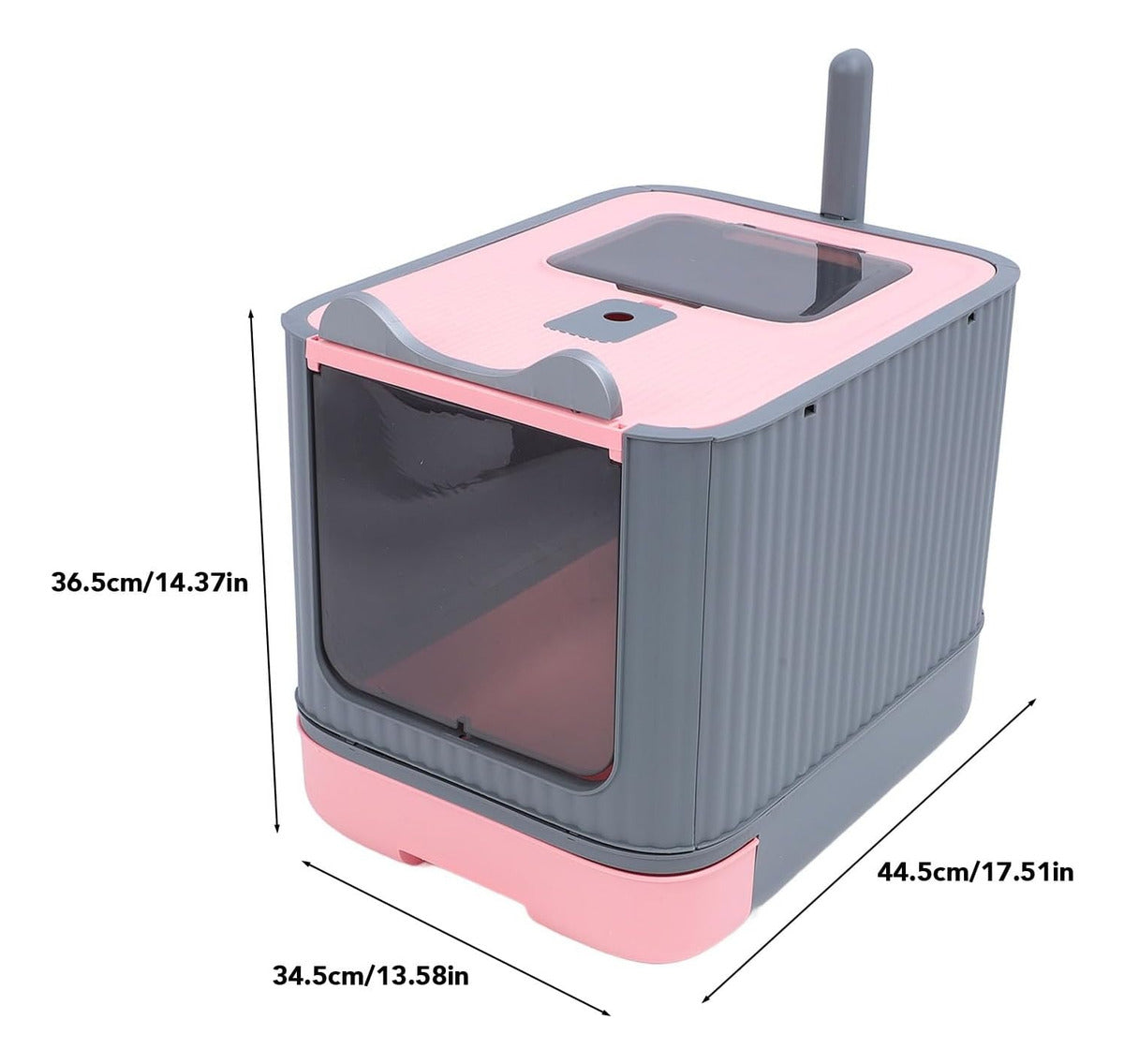 Arenero Cerrado Desmontable Para Gato Con Pala