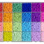 Set Mostacillón 4mm 24 Colores Para Pulseras Bisutería