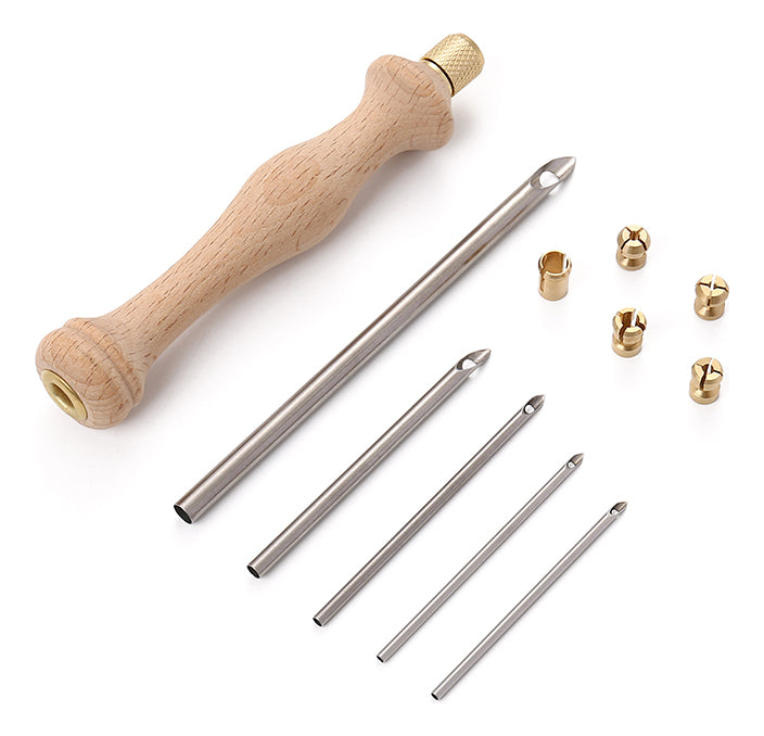 Kit Aguja Mágica Con 3 Agujas Intercambiables Bordado