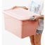 Caja Organizadora Plástica 70 Litros Con Tapa Multiuso