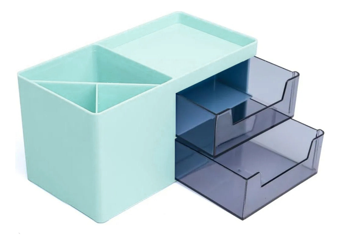 Organizador De Escritorio Con Cajones Y Compartimentos