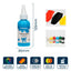 Set Pinturas De Dedos 6 Colores 60ml C/u Lavables