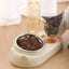 Plato Comedero Y Dispensador De Agua Para Mascotas Gato
